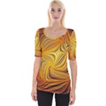 Electric Field Art LI Wide Neckline Tee