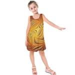 Electric Field Art LI Kids  Sleeveless Dress