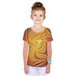 Electric Field Art LI Kids  One Piece Tee