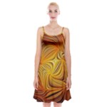 Electric Field Art LI Spaghetti Strap Velvet Dress