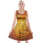 Electric Field Art LI Reversible Velvet Sleeveless Dress