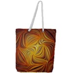 Electric Field Art LI Full Print Rope Handle Tote (Large)