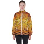 Electric Field Art LI Women s High Neck Windbreaker