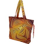 Electric Field Art LI Drawstring Tote Bag