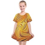 Electric Field Art LI Kids  Smock Dress