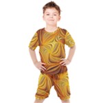 Electric Field Art LI Kids  Tee and Shorts Set