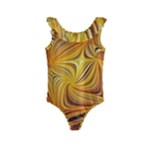 Electric Field Art LI Kids  Frill Swimsuit