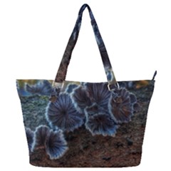 Tree Fungus Full Print Shoulder Bag by okhismakingart