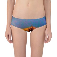 Sunrise And Fir Tree Classic Bikini Bottoms by okhismakingart