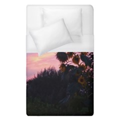 Sunflower Sunset Ii Duvet Cover (single Size) by okhismakingart