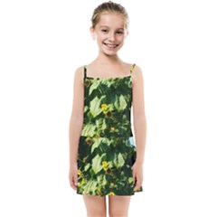 Big Sunflowers Kids  Summer Sun Dress by okhismakingart