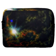 Emerging Sun Make Up Pouch (large) by okhismakingart