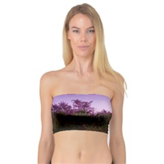 Purple Afternoon Bandeau Top by okhismakingart