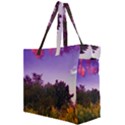 Purple Afternoon Canvas Travel Bag View2