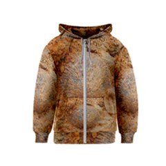 Shell Fossil Ii Kids  Zipper Hoodie by okhismakingart