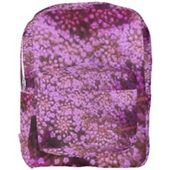 Pink Queen Anne s Lace Landscape Full Print Backpack by okhismakingart