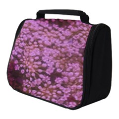 Pink Queen Anne s Lace Landscape Full Print Travel Pouch (small) by okhismakingart