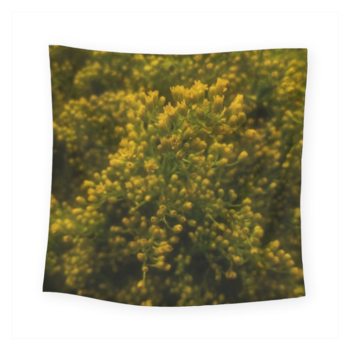 Yellow Goldrenrod Square Tapestry (Small)