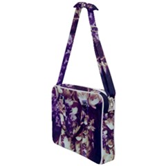Soft Purple Hydrangeas Cross Body Office Bag by okhismakingart