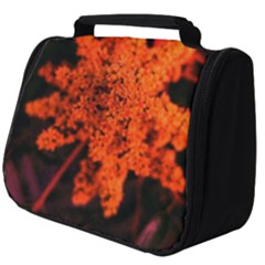 Orange Sumac Bloom Full Print Travel Pouch (big) by okhismakingart