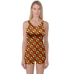 Rby 5 One Piece Boyleg Swimsuit by ArtworkByPatrick