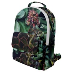 Succulents Flap Pocket Backpack (small) by okhismakingart