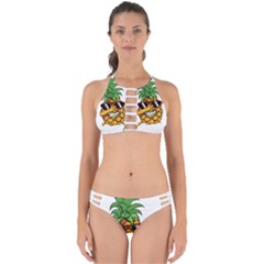 Dabbing Pineapple Sunglasses Shirt Aloha Hawaii Beach Gift Perfectly Cut Out Bikini Set by SilentSoulArts