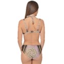 Decorative Celtic Knot Double Strap Halter Bikini Set View2