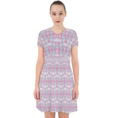 Seamless Pattern Background Adorable In Chiffon Dress