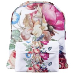 Les Fleurs Artificielles - Vintage Design Giant Full Print Backpack by WensdaiAmbrose