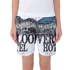 The Overlook Hotel Merch Women s Basketball Shorts by milliahood