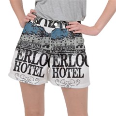 The Overlook Hotel Merch Stretch Ripstop Shorts by milliahood