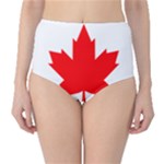 Flag of Canada, 1964 Classic High-Waist Bikini Bottoms