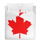 Flag of Canada, 1964 Duvet Cover Double Side (Full/ Double Size)