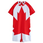 Flag of Canada, 1964 Kids  Boyleg Half Suit Swimwear