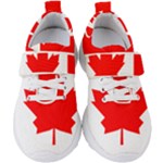 Flag of Canada, 1964 Kids  Velcro Strap Shoes