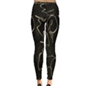 Katsushika Hokusai, Egrets from quick lessons in simplified drawing Inside Out Leggings View2