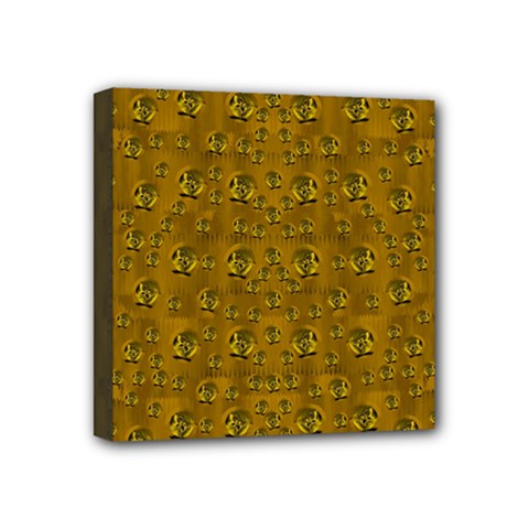 Freedom And Spectacular Butterflies Mini Canvas 4  X 4  (stretched) by pepitasart