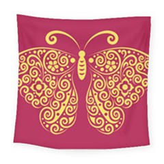 Butterfly Insect Bug Decoration Square Tapestry (large) by HermanTelo