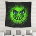 Monster Green Evil Common Square Tapestry (Large) View2