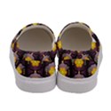 Pattern Background Yellow Bright Women s Canvas Slip Ons View4