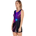 Abstract Background Lightning Bodycon Dress View2