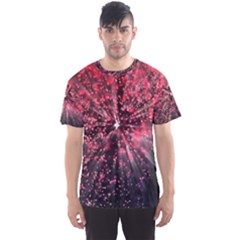 Abstract Background Wallpaper Space Men s Sports Mesh Tee