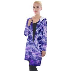Abstract Background Space Hooded Pocket Cardigan by HermanTelo