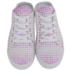 Square Pink Pattern Decoration Half Slippers by HermanTelo