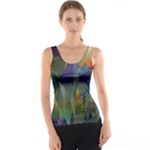 Mountains Abstract Mountain Range Tank Top