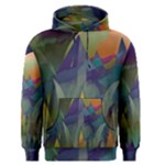 Mountains Abstract Mountain Range Men s Pullover Hoodie