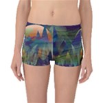 Mountains Abstract Mountain Range Boyleg Bikini Bottoms