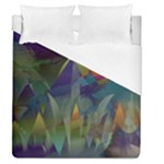 Mountains Abstract Mountain Range Duvet Cover (Queen Size)