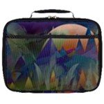 Mountains Abstract Mountain Range Full Print Lunch Bag